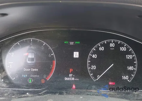 2019 Honda Accord Lx из США, поврежденный, VIN 1HGCV1F18KA019334